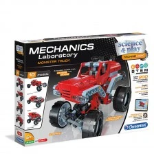 CLEMENTONI MECHANICS LABORATORY Конструктор 200 елемента КАМИОН MONSTER