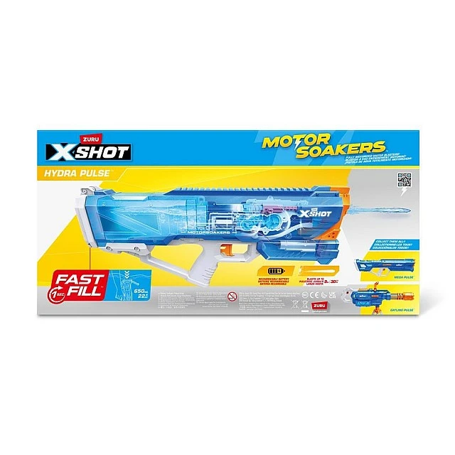 X Shot Воден Бластер Моторизиран Fast Fill Motor Soaker Hydra