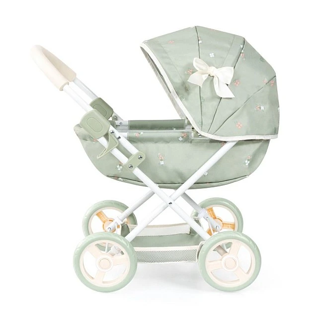 BAYER Doll stroller COSY with bag, blanket and pillow green