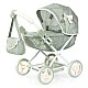 BAYER Doll stroller COSY with bag, blanket and pillow green