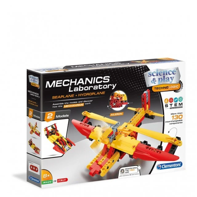 CLEMENTONI MECHANICS LABORATORY Constructor Aircraft 130h.