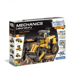 CLEMENTONI MECHANICS LABORATORY Constructor Bulldozer 200h.