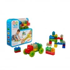 JELLY BLOX Construction truck with soft blocks 35 pcs