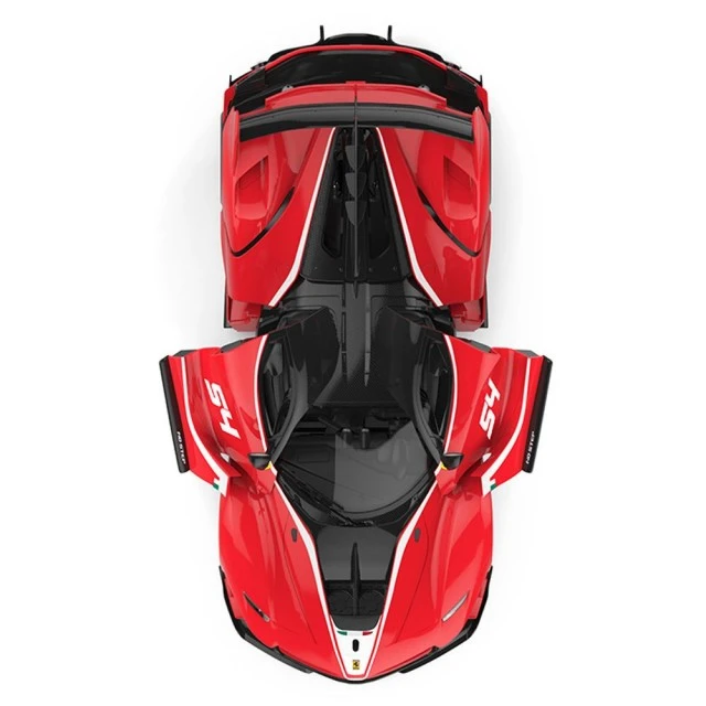 RASTAR Кола за сглобяване Ferrari FXXK EVO R/C 84 части 1:18