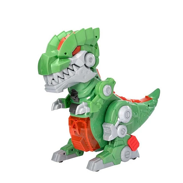 HTI TEAMSTERZ Robo Wreckerz Dinosaur Launcher with Mega Rex Car