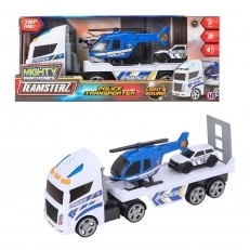 HTI TEAMSTERZ Полицейски камион с кола и хеликоптер