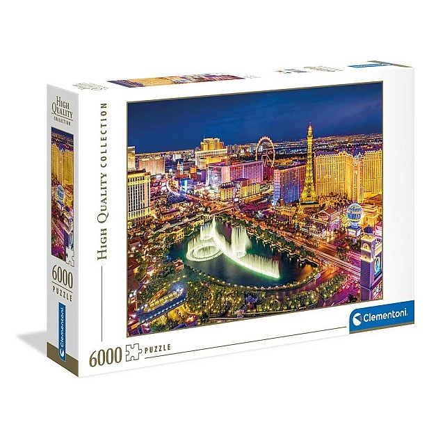 CLEMENTONI 6000ч. Пъзел High Quality Collection Las Vegas