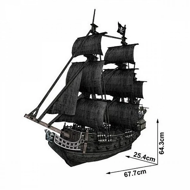 3D Пъзел Кораб Queen Anne’s 1:95 308ч.