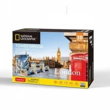 3D Puzzle National Geographic Tower Bridge 120 pcs.