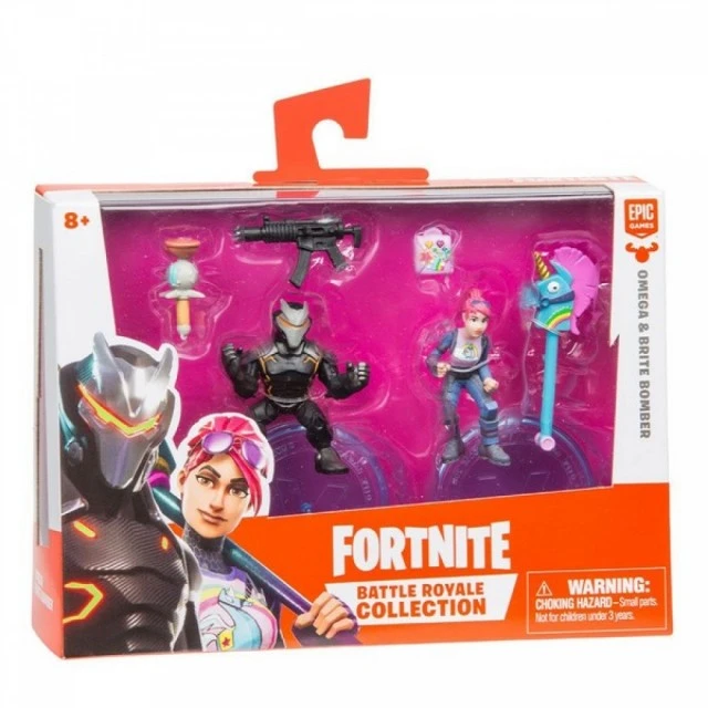 Moose Fortnite Battle Royale - Фигура 2 броя с Оръжие