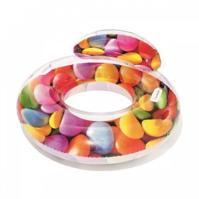 CANDY DELIGHT LOUNGE - inflatable ring 118 x 117 cm