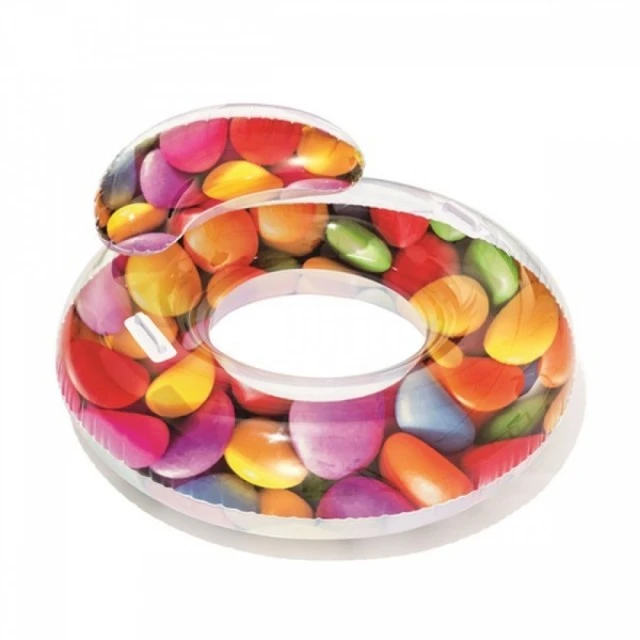 CANDY DELIGHT LOUNGE - inflatable ring 118 x 117 cm