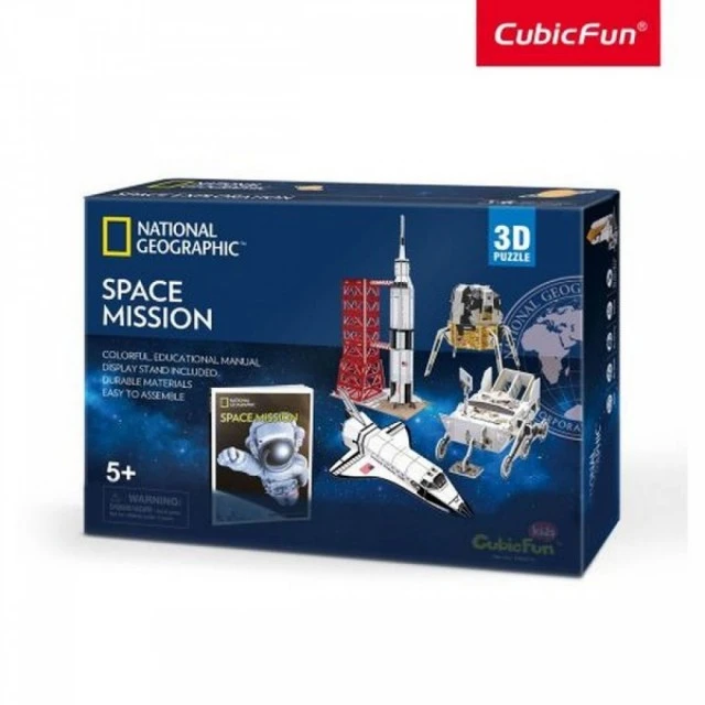 National Geographic - Space Mission Space Mission 80h. - 3D Puzzle