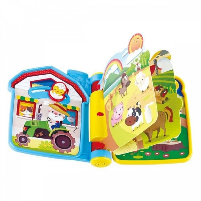 Musical book with animals