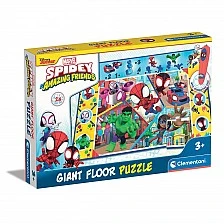 CLEMENTONI 24ч. Гигантски Пъзел за Под Spider-Man