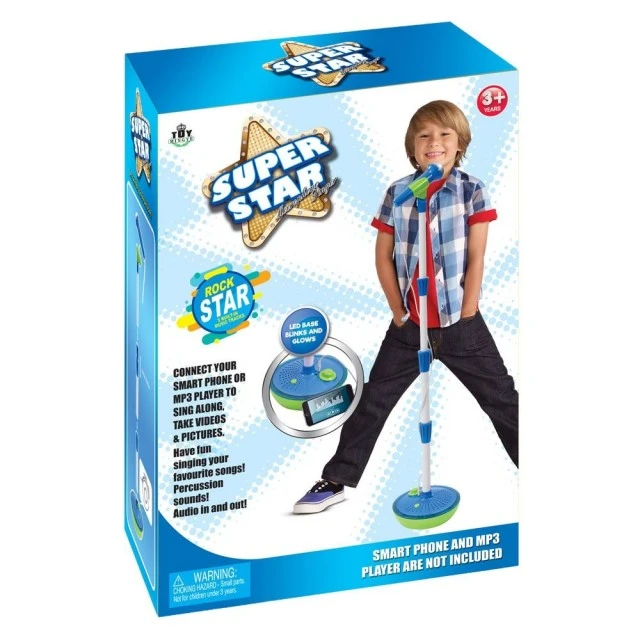 Microphone on Stand for Boys