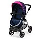 BAYER CITY MAX transforming doll stroller with bag blue