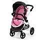 BAYER CITY MAX transforming doll stroller with bag pink