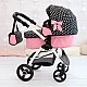 BAYER CITY MAX transforming doll stroller with bag pink