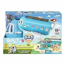 BLUEY 3-in-1 airplane with figures