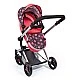 BAYER Red NEO VARIO Transforming Doll Stroller with Bag