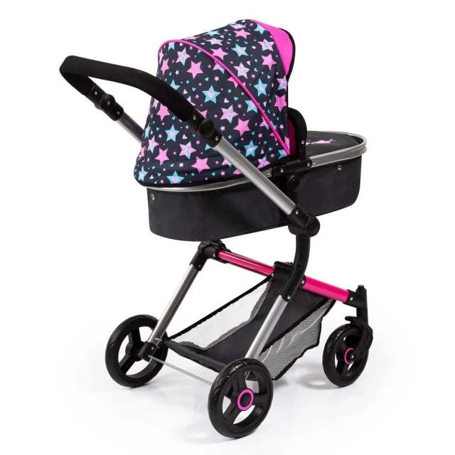 BAYER Purple City VARIO Transforming Doll Stroller with Bag