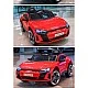 Car Battery 12V AUDI RS ETRON GT with leather seat and parental control Red