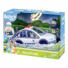 BLUEY Police Car with Figure