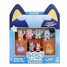BLUEY Fuzzies Figure 8 pcs. Deluxe