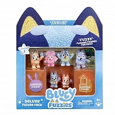 BLUEY Fuzzies Figure 8 pcs. Deluxe