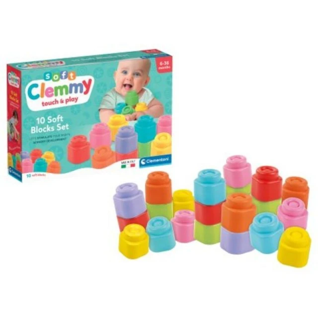 CLEMENTONI Clemmy building blocks 10 pcs