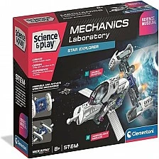 CLEMENTONI MECHANICS LABORATORY CONSTRUCTOR STAR EXPLORER 90h.