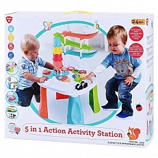PLGo Активна маса са игра 5 в 1