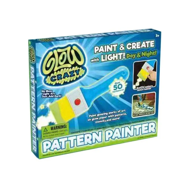 Pattern Painter Brush Lantern and Templates for Light Decoration