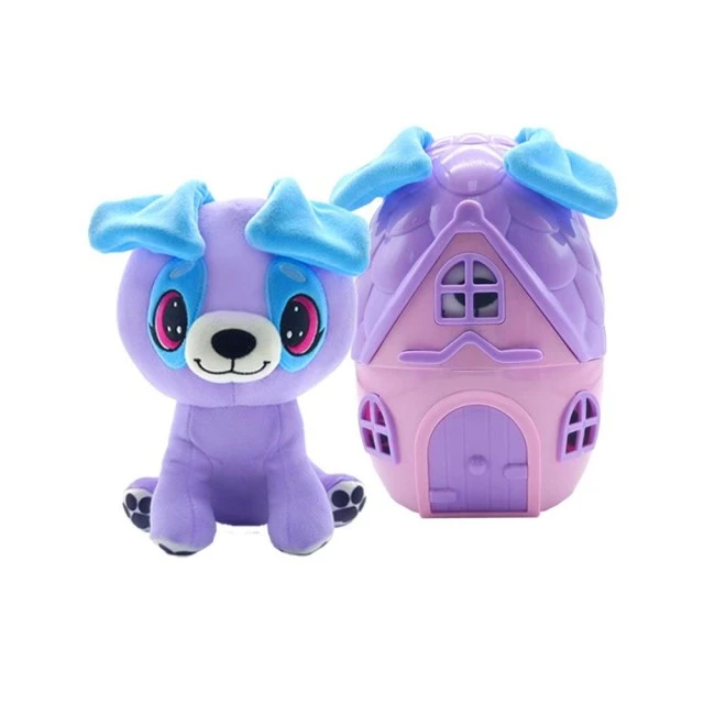 PUPA DORABLES Plush dog in house