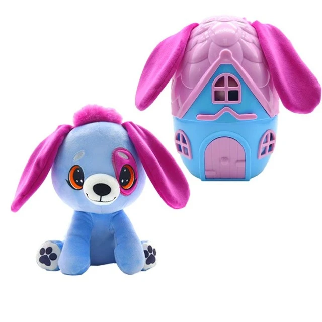 PUPA DORABLES Plush dog in house