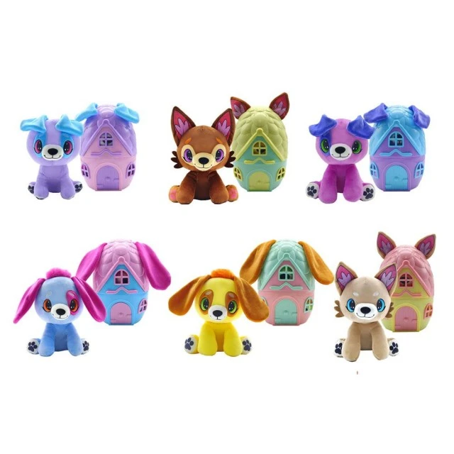 PUPA DORABLES Plush dog in house