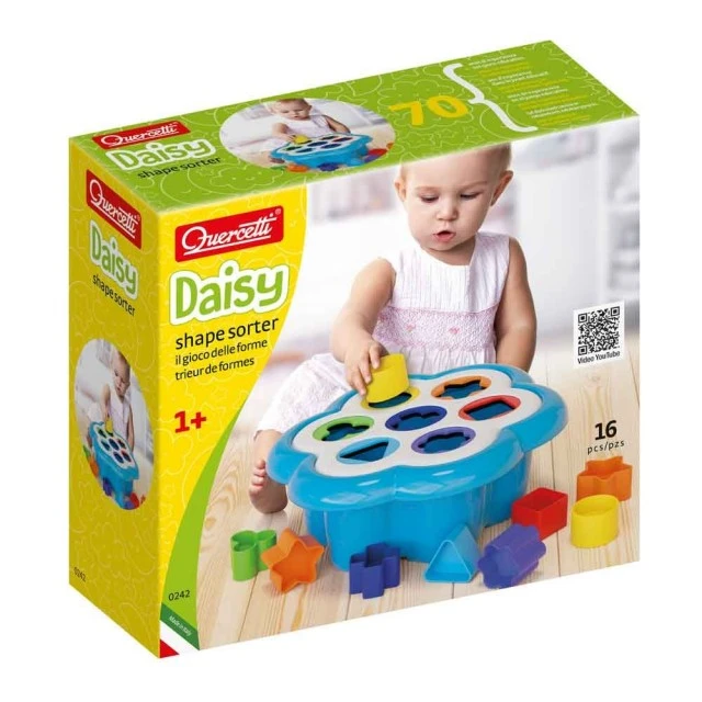 QUERCETTI Сортер с форми Daisy 16ч.