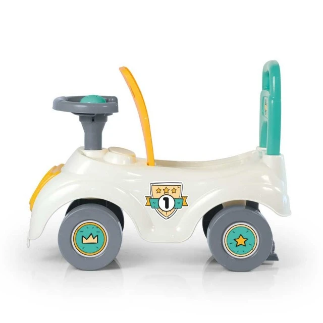 DOLU My first ride-on car white/yellow