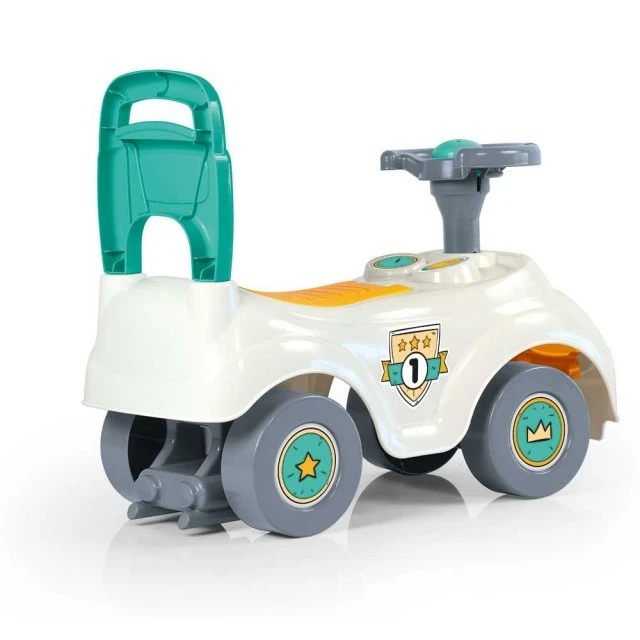 DOLU My first ride-on car white/yellow