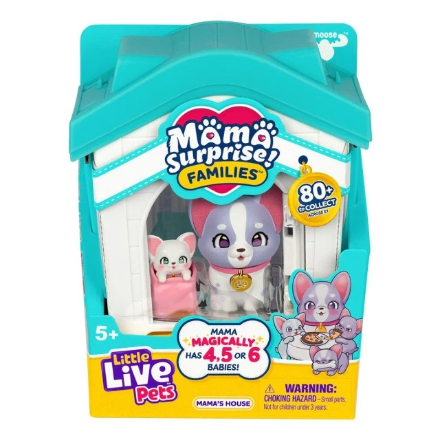 Little Live Pets Mama Surprise Families Mama’s House with Surprise Babies
