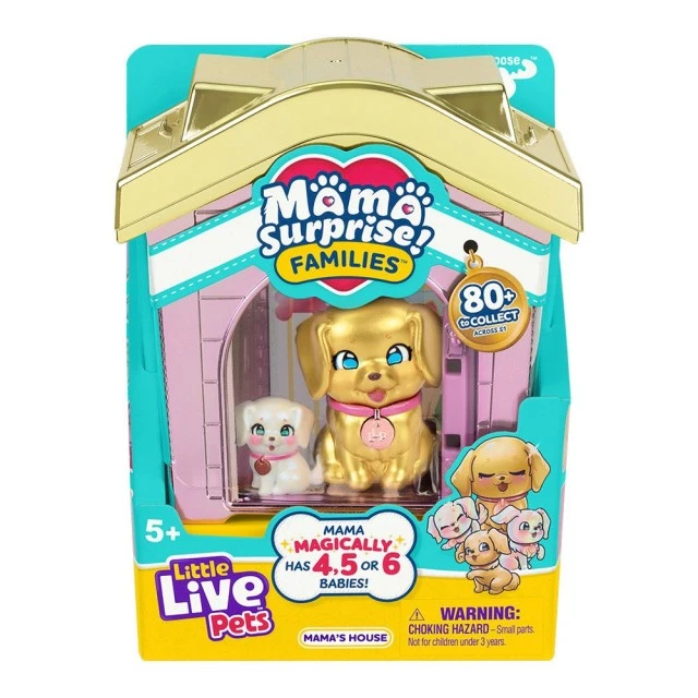 Little Live Pets Mama Surprise Families Mama’s House with Surprise Babies
