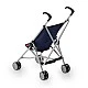 BAYER BUGGY doll stroller blue with unicorn 27x51x55cm.