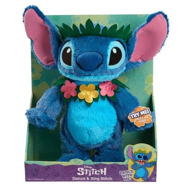 STITCH Plush Dancing and Singing Figure