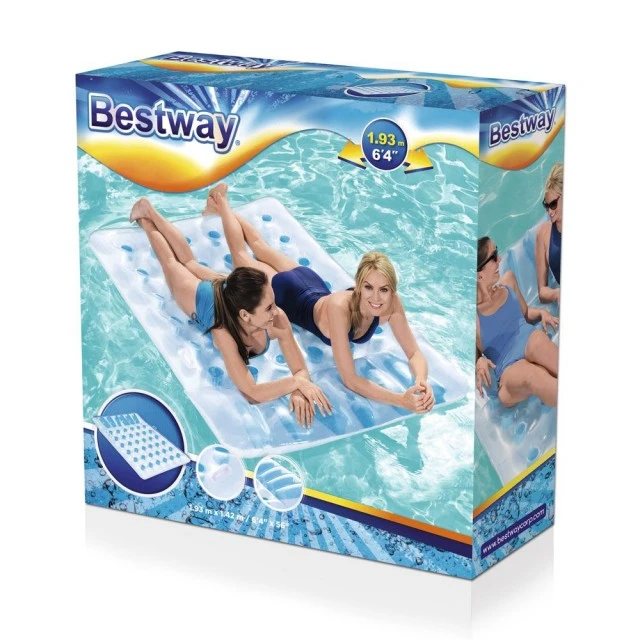 BESTWAY Inflatable mattress with nozzles DOUBLE