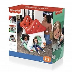 BESTWAY FISHER PRICE Надуваема къща гъба 107x91x110