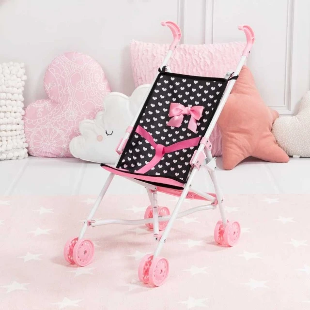 BAYER Количка за кукли BUGGY черна