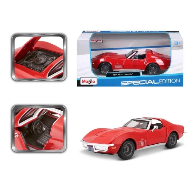 MAISTO SP EDITION Car Chevrolet Corvette 1970 1:24
