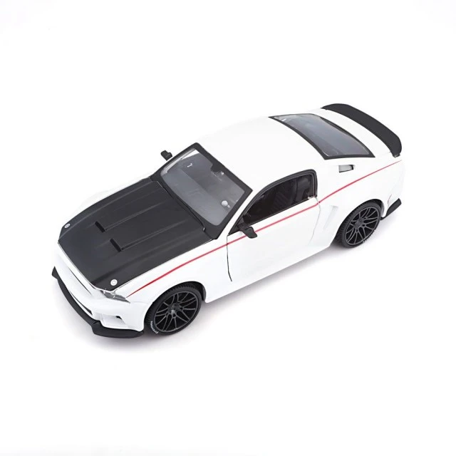 MAISTO SP EDITION Кола NEW FORD MUSTANG STREET RACER бяла