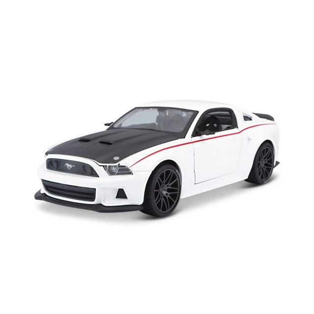 MAISTO SP EDITION Кола NEW FORD MUSTANG STREET RACER бяла